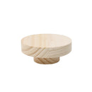 Round Natural Wooden Plain Stand Decorating  Bracelet Display DIY Craft