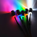 0.31" LED Metal Indicator Pilot Dash Light Lamp 12V Car Truck Red Green Blue!E