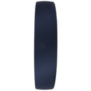 Woman plastic frame flannel lining hairband headband dark blue O9O8