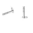 2x Stainless Steel Quick Release Replacement for Boat Bimini Top Deck Hinge