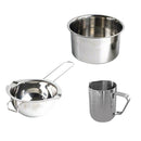 3 350ml Candle Wax Melting Pot Pitcher Double Boiler for DIY Soap Candle Making