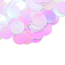 260pcs 16mm Round Loose Sequins Paillettes DIY Sewing Wedding Jewelry Making