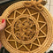 Woven Rattan Bag Round Straw Shoulder Bag Small Beach Handbags Women Summer B2R7