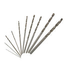 10Pcs HSS High Speed White Steel Twist Drill Bit Set For Rotary Tool Hot