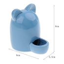 Ceramic Hamster Small Pet Automatic Water Drinker Feeder Color Random