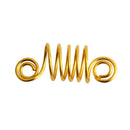 140 Pieces Dreadlock Jewelry Aluminum Dreadlocks Beads Metal Hair Cuffs Hair