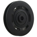 95mm Black Bearing Pulley Wheel Cable Gym Equipment Part Wearproof A1Y7