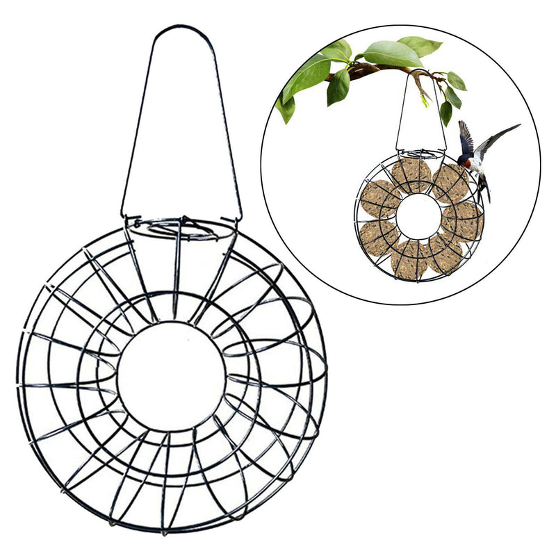Wild Bird Feeder Hanging for Garden Yard Outside Decoration 23cm Dia.