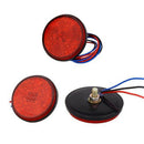 Car Truck Trailer Pickup LED Round Reflector Rear Tail Brake Stop Marker Light3C