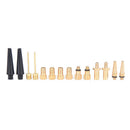 14pcs Bicycle Valve Adapter Set Bike Pump Needle Inflator Air Pump OZ