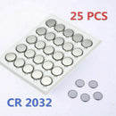 25X CR2032 CR 2032 3V Button Cell Battery for Watch Toys Remote Set.