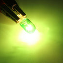 Green T10 501 W5W Car Interior Dashboard Dash Dome Panel Gauge Light Bulb