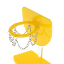 Pet Bird Chew Toys Parrot Parakeet Basketball Hoop Prop Trick Prop+ 4pcs Balls +