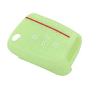 Silicone 3 Button Remote Keyless Key Cover Case Holder fit for VW Golf 7 Mk7 Hf