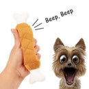 Pet dog puppy toys chicken legs design small dogs chew squeak plush sound to BX