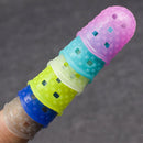Guitar Fingertip Protectors Silicone Finger Guards Set of 4 Pcs NEW