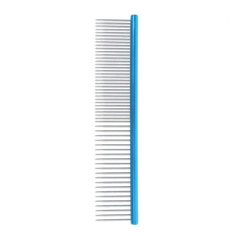 Pet Grooming Comb - Metal Comb For Dogs, Cats and Other Pets, Great Sheddin