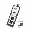 Carzkool 200W Power Inverter Dc 12V To Ac 220V Car Vehicle Voltage Usb Dual