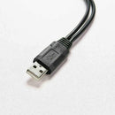 2.0 A Male To 2 Dual USB Female Jack Y Splitter Hub Power Cord Adapter Cable New