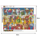 5D DIY Full Drill Diamond Painting Cross Stitch Embroidery Art (Colorful07)