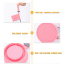 380ml USB Rechargeable Juice Machine Blender Mixer Portable Juicer (Pink) A