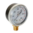 Radial Pressure Gauge 0-600psi 1/4" NPT Brass Thread Bottom Entry Air Water adsa