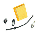 Trimmer Air Filter Fuel Line Primer Bulb for STIHL FS120 FS200 FS250 FS300