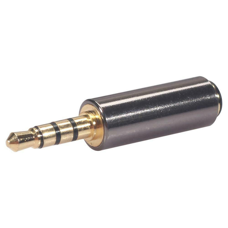 3.5mm Male to Female M/F Stereo Audio Plug CTIA to OMTP Headphone Adapter