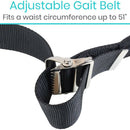Lift Transfer Board Gait Belt with Handles Safety Patient Assist Secure Aide