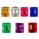 140Pcs/Set Braid Dreadlock Hair Jewelry Rings Clips Decoration Pendants