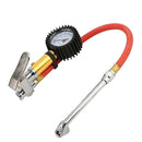 Air Tire Inflator with Dial Gauge Auto Bike Compressor Automotive Tool