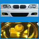 01-06 For-Bmw E46 For-Bmw E39 Yellow Lens Pair Bumper Fog Light Lamp Replac