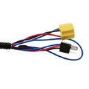 H4 Harness Front Headlight Light Bulb Relay Wiring Harness Socket Plug Wire Kit