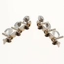 Classical Guitar String Tuning Pegs Keys Machine Heads Tuners w. Chrome Tip Set