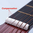 3 Set (6Pcs) Guitar Nut And Acoustic Bridge Saddle Made Of Bone For 6 Strin Y8K4
