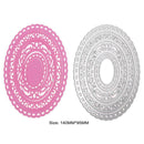 1pc Metal Flower Circles Cutting Dies Scrapbooking Dies Metal Embossing