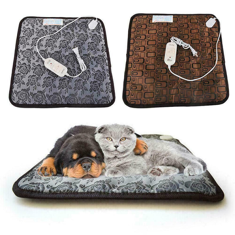 Waterproof Pet Heated Warmer Bed Pad Puppy Dog Cat Pad Mat Electric Heater J7R1