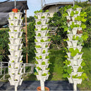 2 Pcs 3 Tier Stackable Garden Planter- Indoor/ Outdoor Vertical Planter - Self