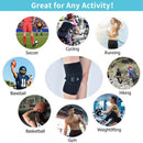 Rechargeable Infrared Heated Knee Brace Wrap Support Massager Injury Cramps