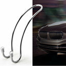 Headrest Hangers Portable Universal Fit Car Hooks Stainless Steel Organizer