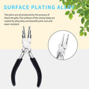 6-in-1 Bail Making Looping Pliers for jewelry Making and Other Crafts, 3mm, 4mm,