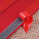 4* Alloy Red Interior Door Handle Bowl Cover Trim fit for Alfa Romeo Giulia 2017