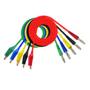 5 Pcs / Colors Banana Plug to Alligator Clips Test Line, Crocodile Clips Cable