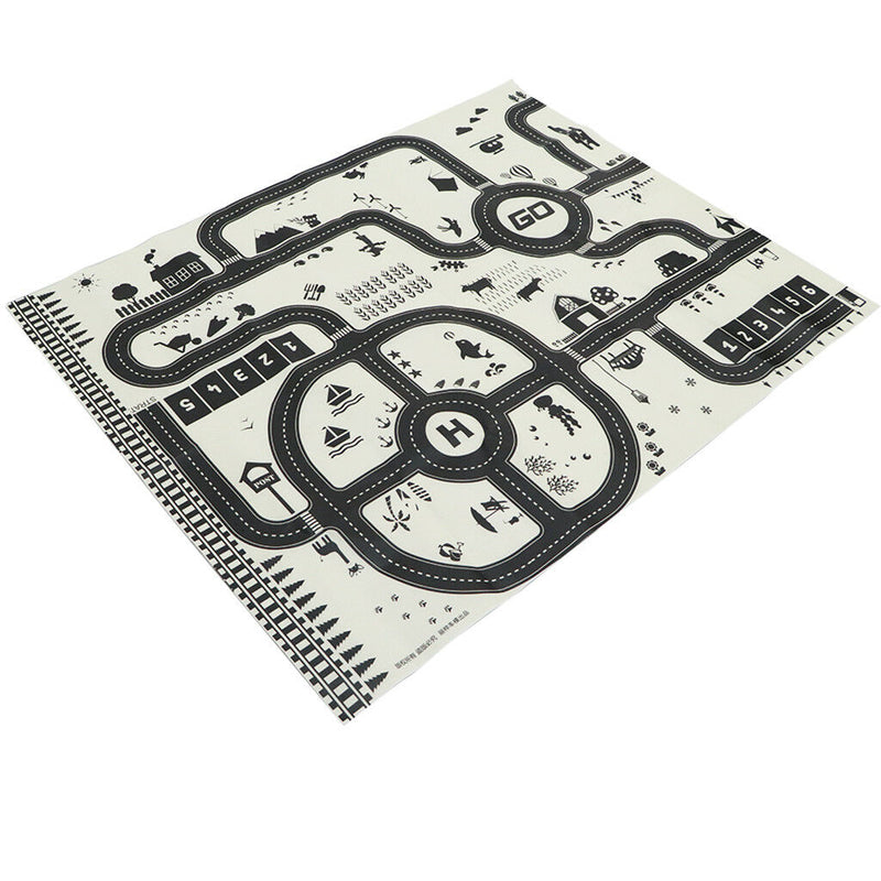 City Traffic Road Play Mat Car Track Game Baby Carpet Rugs Developmetal Mats