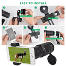 16X52 High Definition Mobile Phone Monocular Telescope HD BAK4 Night Vision 2020