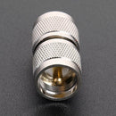 Walkie-Talkie Feeder Cable Double UHF PL259 Connector SL16 to SL16 Male Adapter
