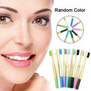 Eco-friendly Bamboo Toothbrush Oral Care Ecological Biodegradable Round han S6R2