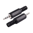 6pcs 2.5mm Stereo Male Plug Jack DIY Solder Headphones Audio Connector S5V6