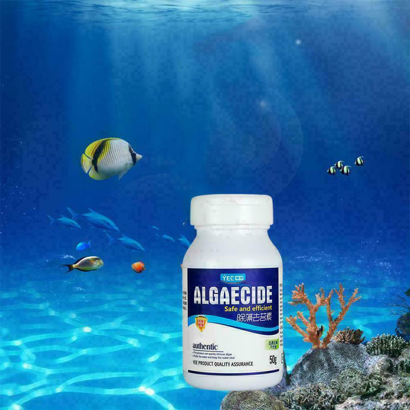 50g/Bottle Fish Tank Deodorant Aqua Life Algae Purifier Aquarium Algae Syru P2Y1