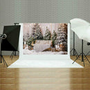 Digital Studio Backdrop Photography Background Cloth (Christmas Theme 4) A